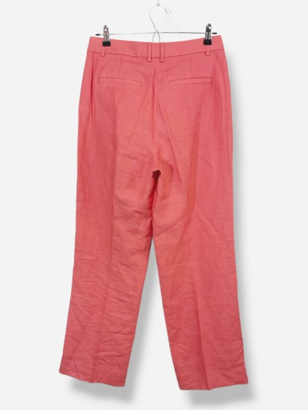 Banana Republic LINA STRAIGHT LINEN PANTS -Coral